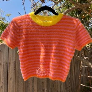 The Ragged Priest Fuzzy Crop Top